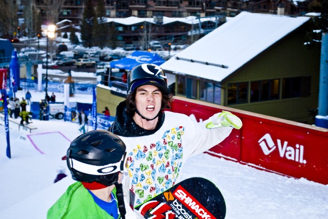 Ben Hernreich super stoked after stomping